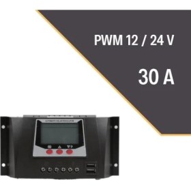 Resim Lexron 30A Pwm Şarj Kontrol Cihazı 