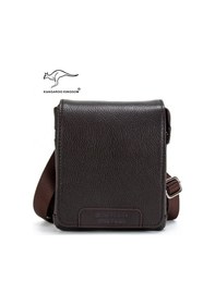 Resim Erkek Postacı Küçük Boy Hakiki Deri Çanta Kangaroo Kıngdom 1186S 