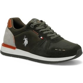 Resim U.s.polo Assn Gunner 4fx Haki Comfort Casual Spor Ayakkabısı Haki 