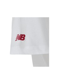 Resim New Balance Lifestyle Kadın T-shirt Wnt1609-wt Beyaz 