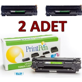 Resim Hp Laserjet Pro P1102 Printpen Ce285A Uyumlu Toner Kartuş (85A) 