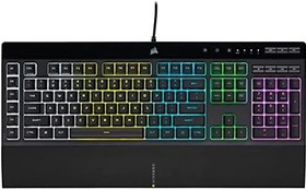 Resim Corsair K55 RGB PRO CH-9226765-TR Membrane Türkçe Kablolu Gaming Klavye 