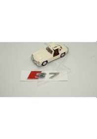 Resim Audi S7 Bagaj Krom Abs 3M 3D Yazı Logo Amblem Ürün 