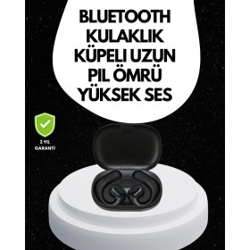 Resim Techno Stock Kulağa Temas Etmeden Konforlu Kullanım – Yeni Nesil Bluetooth Kulaklık 