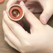 Resim 20 Adet Dayanıklı Kırmızı Kauçuk Bahçe Hortumu Yıkama Makaraları - 3/4" Standart Bağlantılar İçin Uygun, Temel Çim Bakım Aksesuarları 