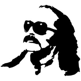 Resim Cem Karaca Sticker Oto Motor Laptop Duvar Folyo Sticker 25x22 Cm Uyumlu 