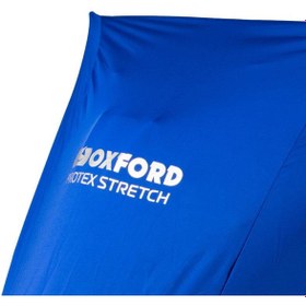 Resim Oxford Motosiklet Protex Indoor Premium Stretch-Fit Kilif Iç Mekan Large Mavi CV180 