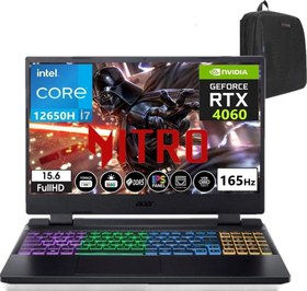 Resim Nitro 5 AN515-58 Intel Core I7 12650H 64GB Ddr5 2tb SSD 8gb/ RTX4060 W11Home 15,6" 165 Hz Fhd IPS NHQM0EY00916 