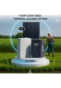 Resim 7.5hp 5.5kw 380v Tarımsal Sulama Sistemi 