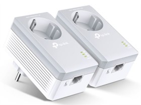 Resim Tp-Link TL-PA4010PKIT 600 Mbps Priz Soketli Powerline Adaptör Siyah 