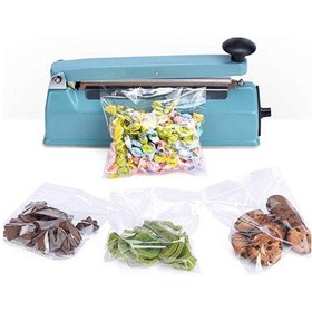 Resim 20 Cm Demir Gövde Poşet Yapıştırma Kapama Makinesi-Hızlı Kargo 