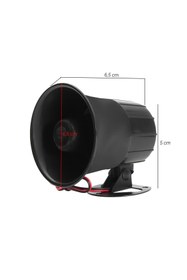 Resim Carub Oto Alarm Sireni 6 Sesli 12 Volt 20 Watt 120 Db 