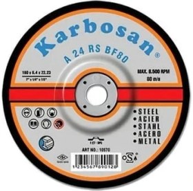 Resim Karbosan 180X8 Nk Taşlama Taşı-5'li Paket 