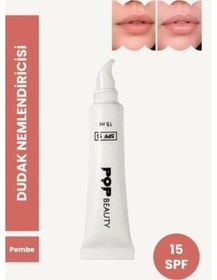 Resim Pop Beauty Dudak Nemlendirici Lip Gloss SPF15 Pembe 