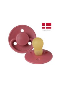 Resim Mininor Kauçuk Emzik 0+ Ay - Heat Flower - Bordo 