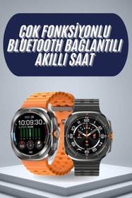 Resim UCUZTEKNO 2025 Model Gelişmiş Özellikli Nabız Sensörlü Spor Takibi Yapabilen Titreşimli Saat 