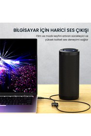 Resim Genel Markalar Usb Ses Kartı 3.5mm Kulaklık Ve Mikrofon Girişli 