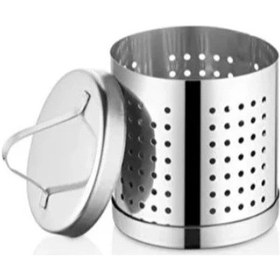 Resim Büyük Metal Çay Süzgeci Çok Renkli 