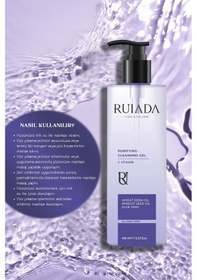 Resim Ruiada C Vitaminli Yüz Yıkama Jeli 400 ML 