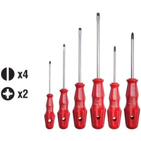 Resim Ceta Form 4000M6St2 6 Parça Torex Tornavida Takımı DüzPozidriv 