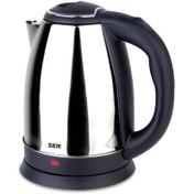 Resim SEM Su Isıtıcı Kettle Beste 2 Yıl Garantili 1500 W Gizli Resiztans Metal 