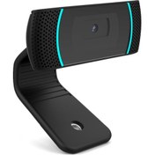 Resim Vkemall 1080p Hd Usb Webcam Mikrofonlu - Sınırsız Sohbet, Canlı Yayın Ve Konferans İçin Usb 2.0 Plug & Play Kamera 