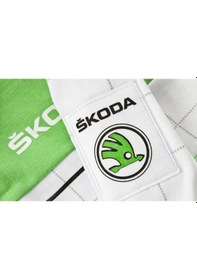 Resim 31113- Skoda Motorsport Çocuk Tulumu Beyaz, Yeşil Beyaz - Yeşil 