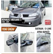 Resim Renault Megane 2 Batman Yarasa Ayna Kapağı Parlak Siyah 