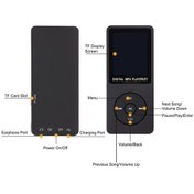 Resim Moly Beyaz 1.8 Tft Ekranlı Mp3 Çalar, Radyo & Kayıt, 64gb Tf Destekli, Ultra İnce 