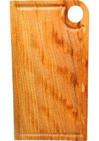Resim Orta 18.5x30cm Kalın Ahşap Kesim Panosu 4434 