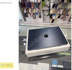 Resim İkinci El NOKTA'DAN MACBOOK AİR M2 8/256GB 13.6inç PİL %88 DEVİR 123 