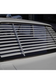 Resim Carat Tofaş Şahin Doğan Kartal Jaluzi Oto Arka Cam Perde Krem 