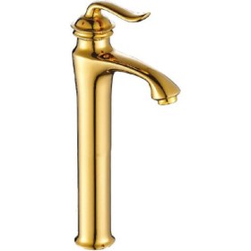 Resim Acar Elegant Gold Uzun Çanak Lavabo Bataryası 