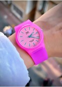 Resim Q&Q Unisex Kol Saati Silikon Kordon 2 Yıl Garantili Su Geçirmez Genç Saati Spor Model 