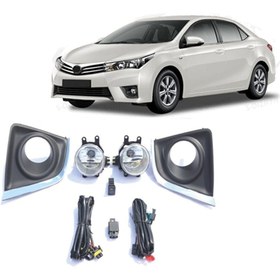 Resim Dlaa Toyota Corolla Sis Farı Seti 2013-2016 Uyumlu 