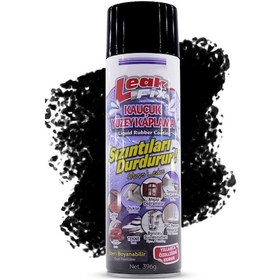 Resim Leak Fix Siyah Su Yalıtım Spreyi Su Sızdırmazsprey Kauçuk Kaplama Sızıntı Durdurur 