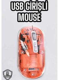 Resim Sessiz Kablosuz Usb Girişli Mouse Fare Yüksek Performanslı 20207177 