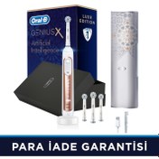 Resim Oral-B Genius X AI Luxury RoseGold Şarj Edilebilir Diş Fırçası + Seyahat Kabı 