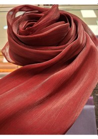 Resim İpek Dükkanı Organza Shımmer Abiye Üzeri Parlak Şal Koyu Bordo 