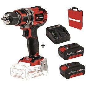 Resim Einhell TE-CD 18/50 Li BL Matkap Vidalama + 2*4.0 Ah Starter Kit + Çanta 