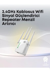 Resim Bfs Yüksek Hızlı Parazit Önleyici Wifi Repeater Router 