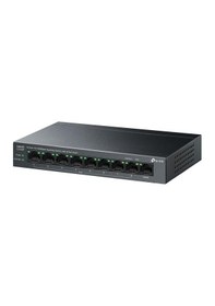 Resim Tp-link Ls109p 9 Port 10/100 Mbps 8 Port Poe+ 10/100 Mbps Switch Metal Kasa 