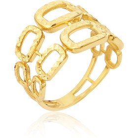 Resim Cevahir Gold Gold Gümüş Yüzük 
