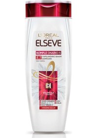 Resim L'Oreal Paris Elseve Komple Onarıcı 5 2'si 1 Arada Yapılandırıcı Şampuan 520 ML 