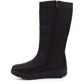Resim Gönderi R Kadın Siyah Fermuarlı Kauçuk Taban Comfort Kar Botu Gkzb13446580 Siyah 