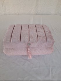 Resim ÖzkınaEvi Gelin Söz Nişan Çeyiz Sandığı Pudra Renk Ve Hediye Kutusu 