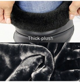 Resim Jokmae Deri Yün Rüzgar Geçirmez Dizlik Çifti Siyah Diğer 