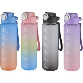 Resim Vagonlife Matara Policarbon 1000 Ml Karışık Renk Vgn2219 Çok Renkli 