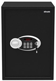 Resim Insafe ISEUC50 Ofis Tipi Lcd Ekranlı Çelik Kasa - Para Kasası - Değerli Eşya ve Mücevher Kasası 