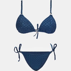 Resim Amarelle Olympos Petrol Mavisi Dolgusuz Üçgen Bikini Takım Petrol Mavisi 